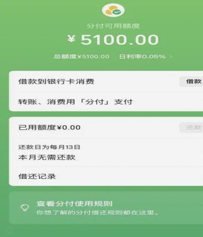 微信分期额度怎么申请更高效